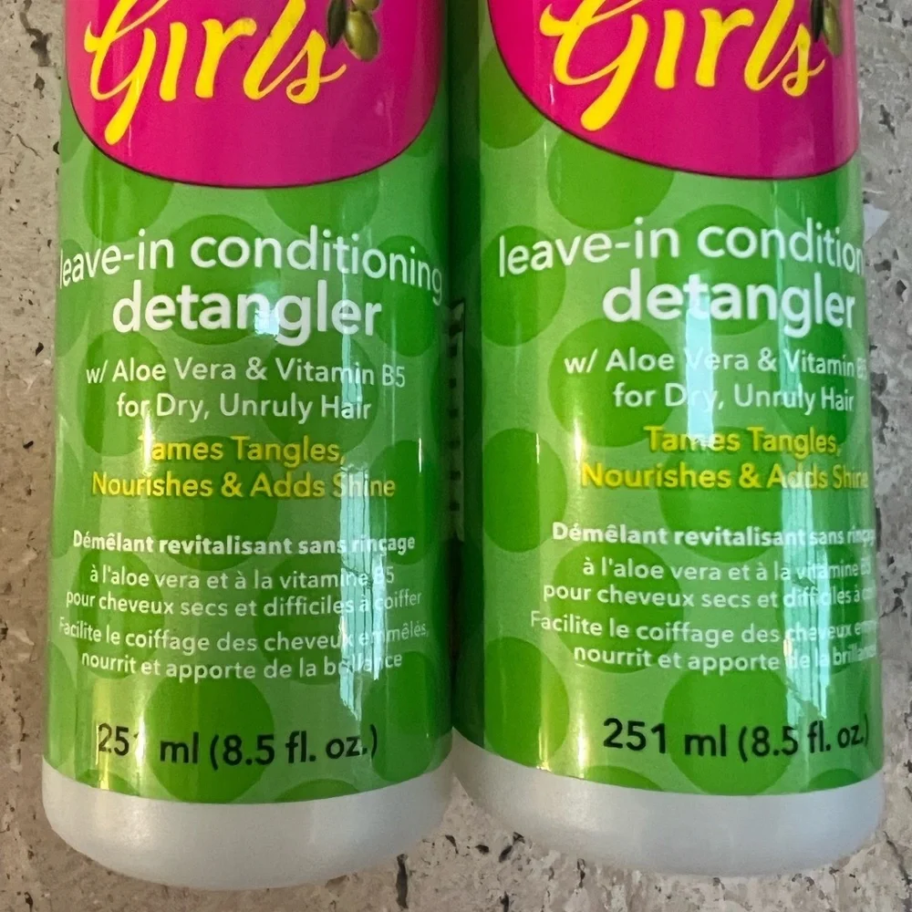 ORS Olive Oil Girls Leave-In Conditioning Detangler, 8.5 Ounce 2 Pack